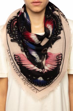 Patterned shawl, zdjęcie 2 Patterned shawl od Alexander McQueen